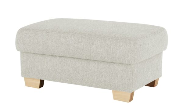 smart Hocker  Valencia ¦ grau ¦ Maße (cm): B: 100 H: 45 T: 60 Polstermöbel > Hocker - Höffner