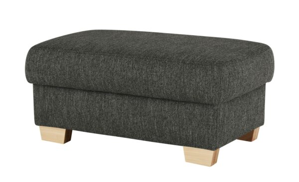 smart Hocker  Valencia ¦ schwarz ¦ Maße (cm): B: 100 H: 45 T: 60 Polstermöbel > Hocker - Höffner