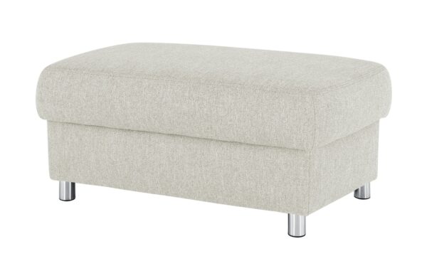 smart Hocker  Valencia ¦ grau ¦ Maße (cm): B: 100 H: 45 T: 60 Polstermöbel > Hocker - Höffner