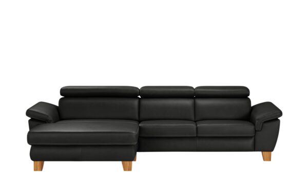 Gray & Jones Ecksofa  Indra ¦ schwarz ¦ Maße (cm): B: 309 H: 83 T: 167 Polstermöbel > Sofas > Ecksofas - Höffner