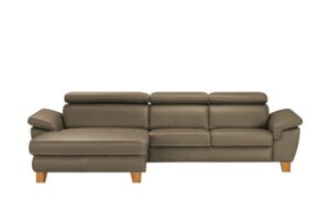 Gray & Jones Ecksofa  Indra ¦ braun ¦ Maße (cm): B: 309 H: 83 T: 167 Polstermöbel > Sofas > Ecksofas - Höffner