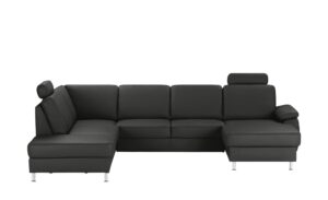 meinSofa Wohnlandschaft  Kathi ¦ schwarz ¦ Maße (cm): B: 309 H: 86 T: 235 Polstermöbel > Sofas > Wohnlandschaften - Höffner