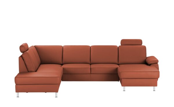 meinSofa Wohnlandschaft  Kathi ¦ rot ¦ Maße (cm): B: 309 H: 86 T: 235 Polstermöbel > Sofas > Wohnlandschaften - Höffner