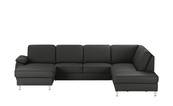 meinSofa Wohnlandschaft  Kathi ¦ schwarz ¦ Maße (cm): B: 309 H: 86 T: 235 Polstermöbel > Sofas > Wohnlandschaften - Höffner