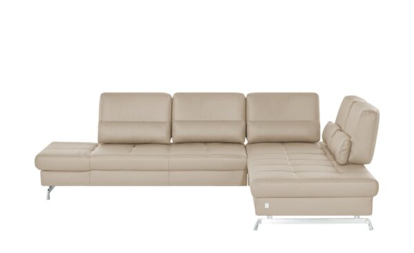 JOOP! Ecksofa Leder  Loft 8108 ¦ beige ¦ Maße (cm): B: 299 H: 86 T: 250 Polstermöbel > Sofas > Ecksofas - Höffner