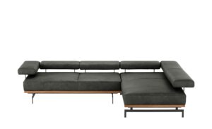 JOOP! Ecksofa Leder  24/7 8106 ¦ schwarz ¦ Maße (cm): B: 237 H: 85 T: 295 Polstermöbel > Sofas > Ecksofas - Höffner