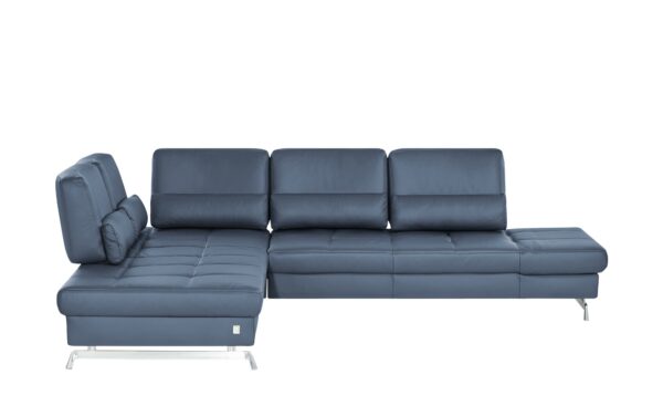 JOOP! Ecksofa Leder  Loft 8108 ¦ blau ¦ Maße (cm): B: 299 H: 86 T: 250 Polstermöbel > Sofas > Ecksofas - Höffner