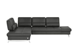 JOOP! Ecksofa Leder  Loft 8108 ¦ schwarz ¦ Maße (cm): B: 299 H: 86 T: 250 Polstermöbel > Sofas > Ecksofas - Höffner