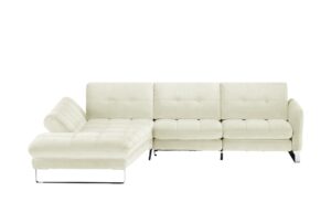 JOOP! Ecksofa mit Relaxfunktion  Move 8152 ¦ creme ¦ Maße (cm): B: 309 H: 112 T: 211 Polstermöbel > Sofas > Ecksofas - Höffner