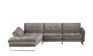 JOOP! Ecksofa mit Relaxfunktion  Move 8152 ¦ grau ¦ Maße (cm): B: 309 H: 112 T: 211 Polstermöbel > Sofas > Ecksofas - Höffner