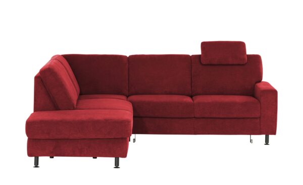 meinSofa Ecksofa  Jana ¦ rot ¦ Maße (cm): B: 237 H: 85 T: 235 Polstermöbel > Sofas > Ecksofas - Höffner