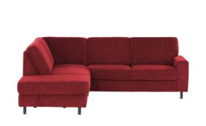 meinSofa Ecksofa  Jana ¦ rot ¦ Maße (cm): B: 237 H: 85 T: 235 Polstermöbel > Sofas > Ecksofas - Höffner