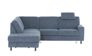 meinSofa Ecksofa  Jana ¦ blau ¦ Maße (cm): B: 237 H: 85 T: 235 Polstermöbel > Sofas > Ecksofas - Höffner