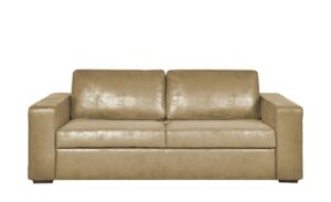 smart Schlafsofa  Celia ¦ beige ¦ Maße (cm): B: 206 H: 88 T: 95 Polstermöbel > Sofas > 3-Sitzer - Höffner