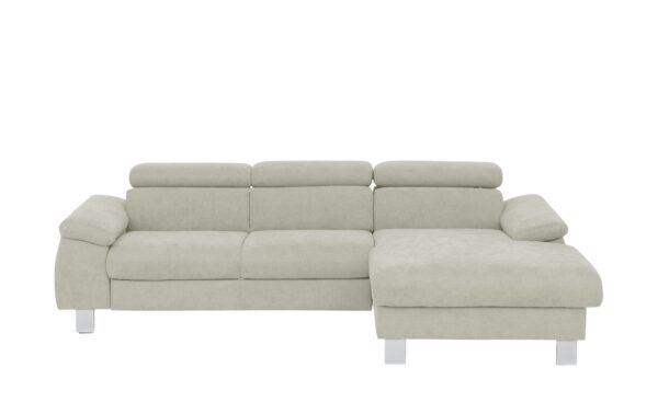 uno Ecksofa  Micky ¦ creme ¦ Maße (cm): B: 244 H: 72 T: 166 Polstermöbel > Sofas > Ecksofas - Höffner