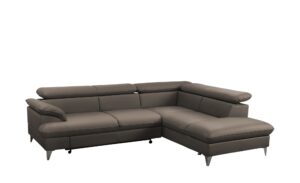 uno Ecksofa  David ¦ braun ¦ Maße (cm): B: 256 H: 74 T: 208 Polstermöbel > Sofas > Ecksofas - Höffner