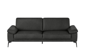 uno Einzelsofa  Spring ¦ schwarz ¦ Maße (cm): B: 225 H: 84 T: 92 Polstermöbel > Sofas > 3-Sitzer - Höffner