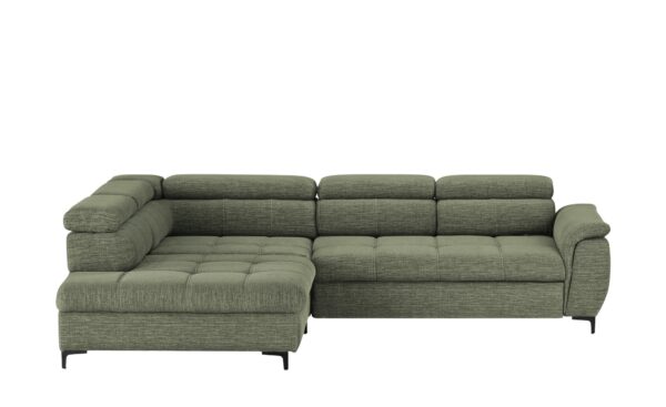 switch Ecksofa  Denvo ¦ grün ¦ Maße (cm): B: 292 H: 77 T: 220 Polstermöbel > Sofas > Ecksofas - Höffner