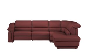 himolla Ecksofa  1301 ¦ rot ¦ Maße (cm): B: 256 H: 86 T: 294 Polstermöbel > Sofas > Ecksofas - Höffner