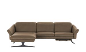 himolla Ecksofa Leder  1059 ¦ braun ¦ Maße (cm): B: 284 H: 83 T: 179 Polstermöbel > Sofas > Ecksofas - Höffner