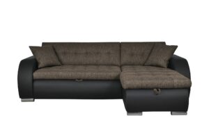 Ecksofa  Aries ¦ schwarz ¦ Maße (cm): B: 242 H: 80 T: 161 Polstermöbel > Sofas > Ecksofas - Höffner