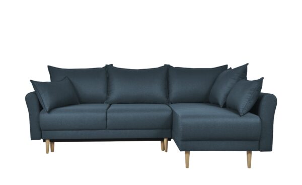 smart Ecksofa  Elise ¦ blau ¦ Maße (cm): B: 227 H: 88 T: 170 Polstermöbel > Sofas > Ecksofas - Höffner