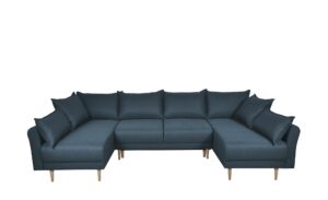 smart Wohnlandschaft  Elise ¦ blau ¦ Maße (cm): B: 293 H: 88 T: 170 Polstermöbel > Sofas > Schlafsofas - Höffner