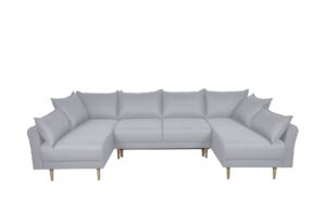 smart Wohnlandschaft  Elise ¦ silber ¦ Maße (cm): B: 293 H: 88 T: 170 Polstermöbel > Sofas > Schlafsofas - Höffner