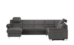 meinSofa Wohnlandschaft  Donald ¦ grau ¦ Maße (cm): B: 330 H: 89 T: 262 Polstermöbel > Sofas > Wohnlandschaften - Höffner