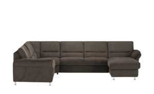 meinSofa Wohnlandschaft  Donald ¦ braun ¦ Maße (cm): B: 330 H: 89 T: 262 Polstermöbel > Sofas > Wohnlandschaften - Höffner