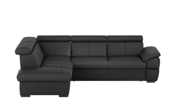 uno Ecksofa  Town ¦ schwarz ¦ Maße (cm): B: 265 H: 76 T: 210 Polstermöbel > Sofas > Ecksofas - Höffner