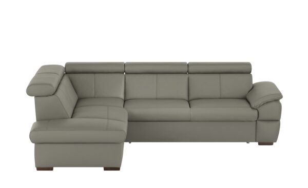 uno Ecksofa  Town ¦ grau ¦ Maße (cm): B: 265 H: 76 T: 210 Polstermöbel > Sofas > Ecksofas - Höffner