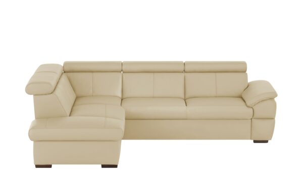 uno Ecksofa  Town ¦ beige ¦ Maße (cm): B: 265 H: 76 T: 210 Polstermöbel > Sofas > Ecksofas - Höffner