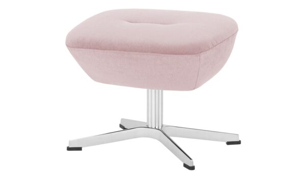 Hocker  Globe ¦ rosa/pink ¦ Maße (cm): B: 50 H: 37 T: 36 Polstermöbel > Hocker - Höffner