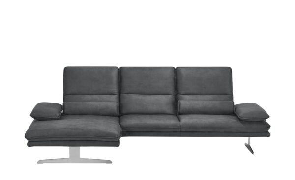 W.SCHILLIG Ecksofa  Broadway ¦ grau ¦ Maße (cm): B: 291 H: 94 T: 164 Polstermöbel > Sofas > Ecksofas - Höffner