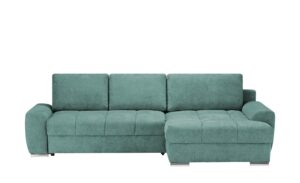 bobb Ecksofa  Soumia ¦ türkis/petrol ¦ Maße (cm): B: 283 H: 91 T: 181 Polstermöbel > Sofas > Ecksofas - Höffner