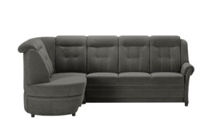 Polstermöbel Oelsa Ecksofa  Andorra ¦ grau ¦ Maße (cm): B: 286 H: 102 T: 185 Polstermöbel > Sofas > Ecksofas - Höffner