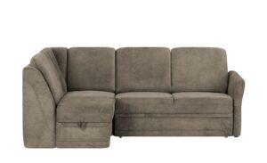 Polstermöbel Oelsa Ecksofa  Luna ¦ braun ¦ Maße (cm): B: 224 H: 91 T: 160 Polstermöbel > Sofas > Ecksofas - Höffner