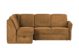 Polstermöbel Oelsa Ecksofa  Luna ¦ orange ¦ Maße (cm): B: 224 H: 91 T: 160 Polstermöbel > Sofas > Ecksofas - Höffner