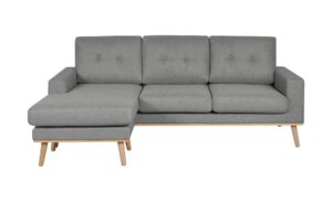 Ecksofa beidseitig stellbar Cristy ¦ grau ¦ Maße (cm): B: 211 H: 88 T: 139 Polstermöbel > Sofas > Ecksofas - Höffner