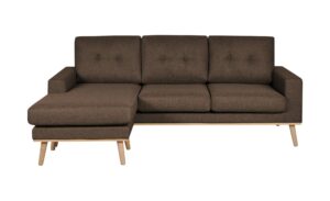 Ecksofa beidseitig stellbar Cristy ¦ braun ¦ Maße (cm): B: 211 H: 88 T: 139 Polstermöbel > Sofas > Ecksofas - Höffner