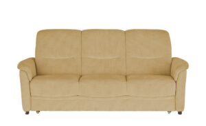 Polstermöbel Oelsa Schlafsofa  Sarah ¦ orange ¦ Maße (cm): B: 223 H: 100 T: 92 Polstermöbel > Sofas > 3-Sitzer - Höffner