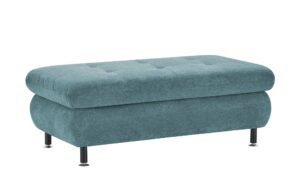 Lounge Collection XXL-Hocker  Sally ¦ blau ¦ Maße (cm): B: 129 H: 47 T: 64 Polstermöbel > Hocker - Höffner