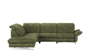 Mein Sofa bold Ecksofa  Michelle ¦ grün ¦ Maße (cm): B: 258 H: 81 T: 106 Polstermöbel > Sofas > Ecksofas - Höffner