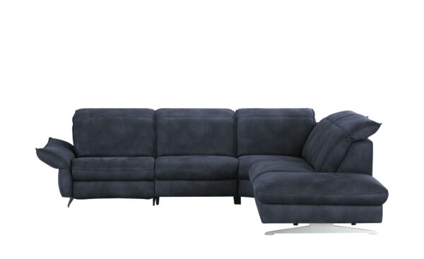 Mein Sofa bold Ecksofa  Michelle ¦ blau ¦ Maße (cm): B: 258 H: 81 T: 106 Polstermöbel > Sofas > Ecksofas - Höffner