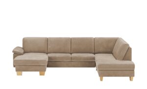 meinSofa Wohnlandschaft  Samu ¦ beige ¦ Maße (cm): B: 316 H: 90 T: 235 Polstermöbel > Sofas > Wohnlandschaften - Höffner