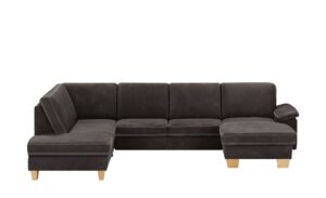 meinSofa Wohnlandschaft  Samu ¦ braun ¦ Maße (cm): B: 316 H: 90 T: 235 Polstermöbel > Sofas > Wohnlandschaften - Höffner