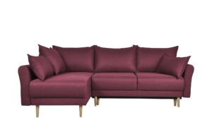 smart Ecksofa  Elise ¦ rot ¦ Maße (cm): B: 227 H: 88 T: 170 Polstermöbel > Sofas > Ecksofas - Höffner