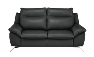 Natuzzi Editions Sofa  Orlando ¦ schwarz ¦ Maße (cm): B: 180 H: 94 T: 95 Polstermöbel > Sofas > 2-Sitzer - Höffner