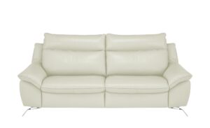 Natuzzi Editions Sofa  Orlando ¦ creme ¦ Maße (cm): B: 219 H: 94 T: 95 Polstermöbel > Sofas > 3-Sitzer - Höffner